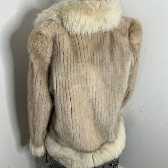 **FALL SALE** Mink & Fox Fur Coat - Picture 4 of 7